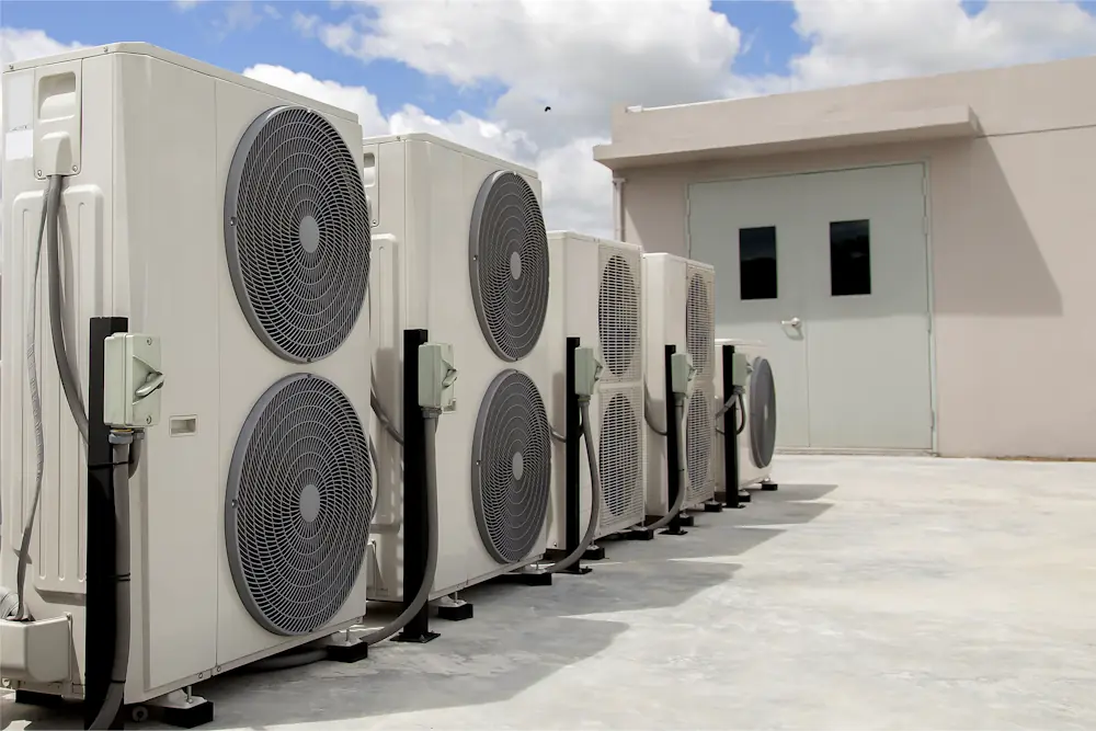 Commercial air conditioning installations